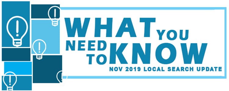 Nov. 2019 Local Search Update