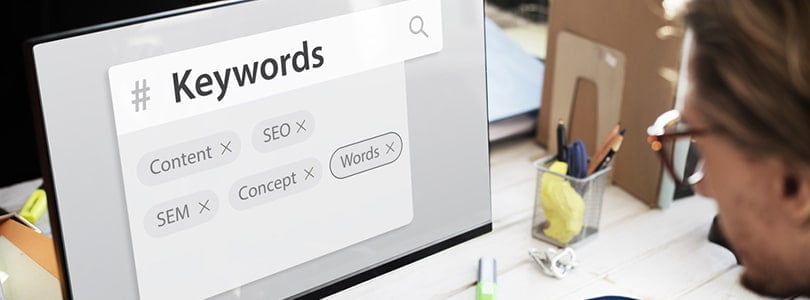 what are the different types of google seo keywords