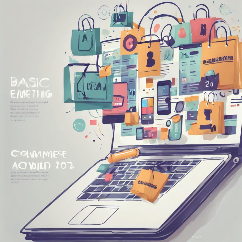 What are the basic steps for creating an ecommerce website