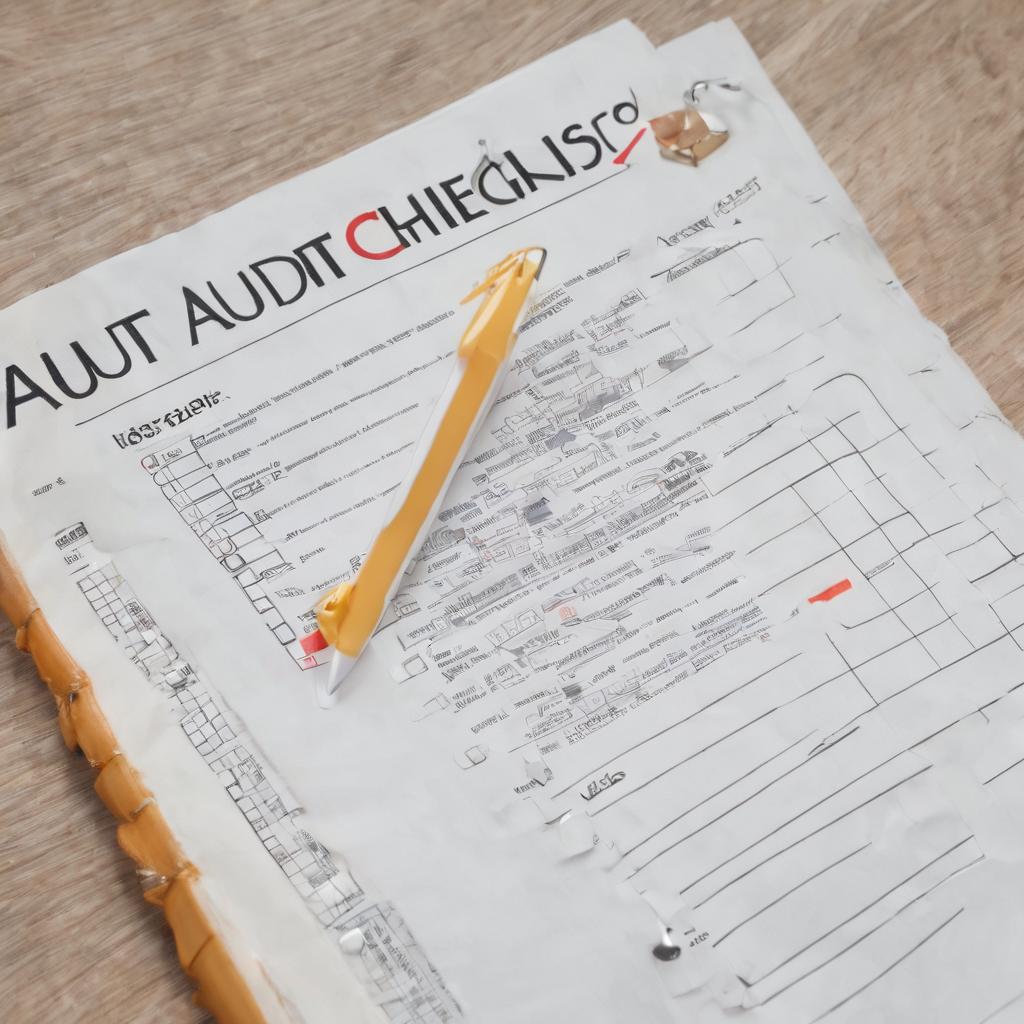 what is the list of audit checklists