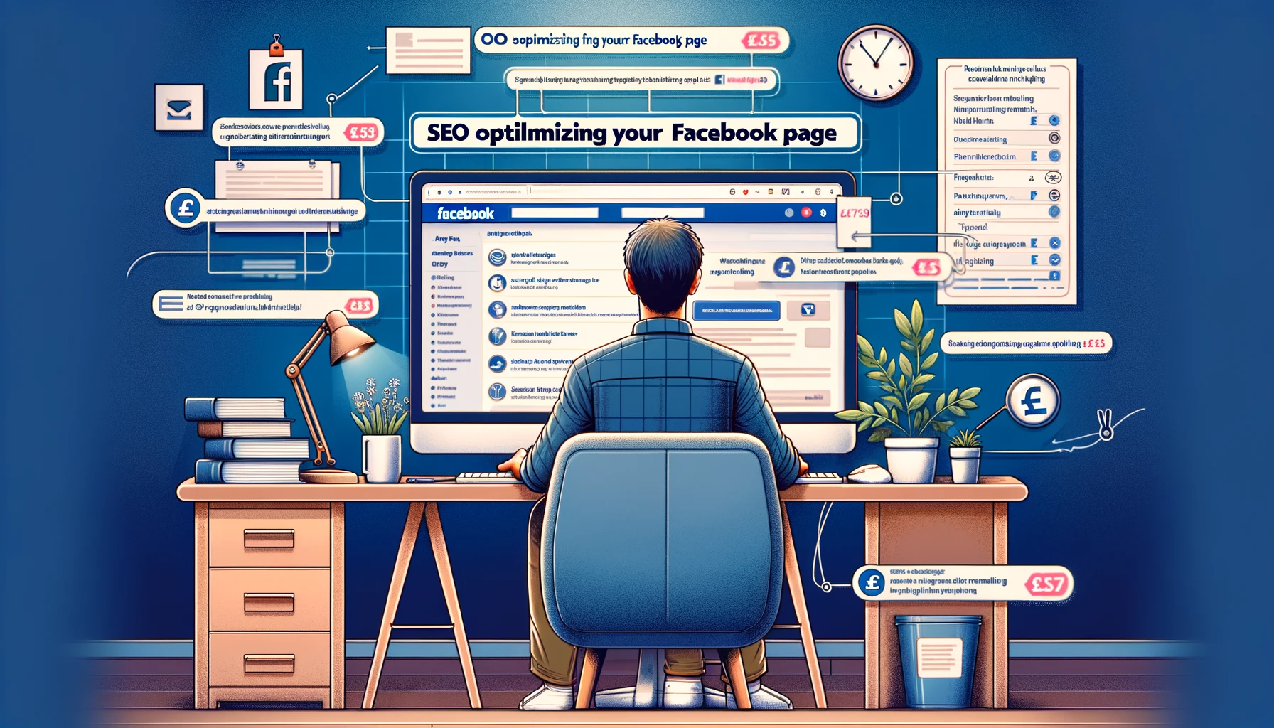 how do i seo my facebook page