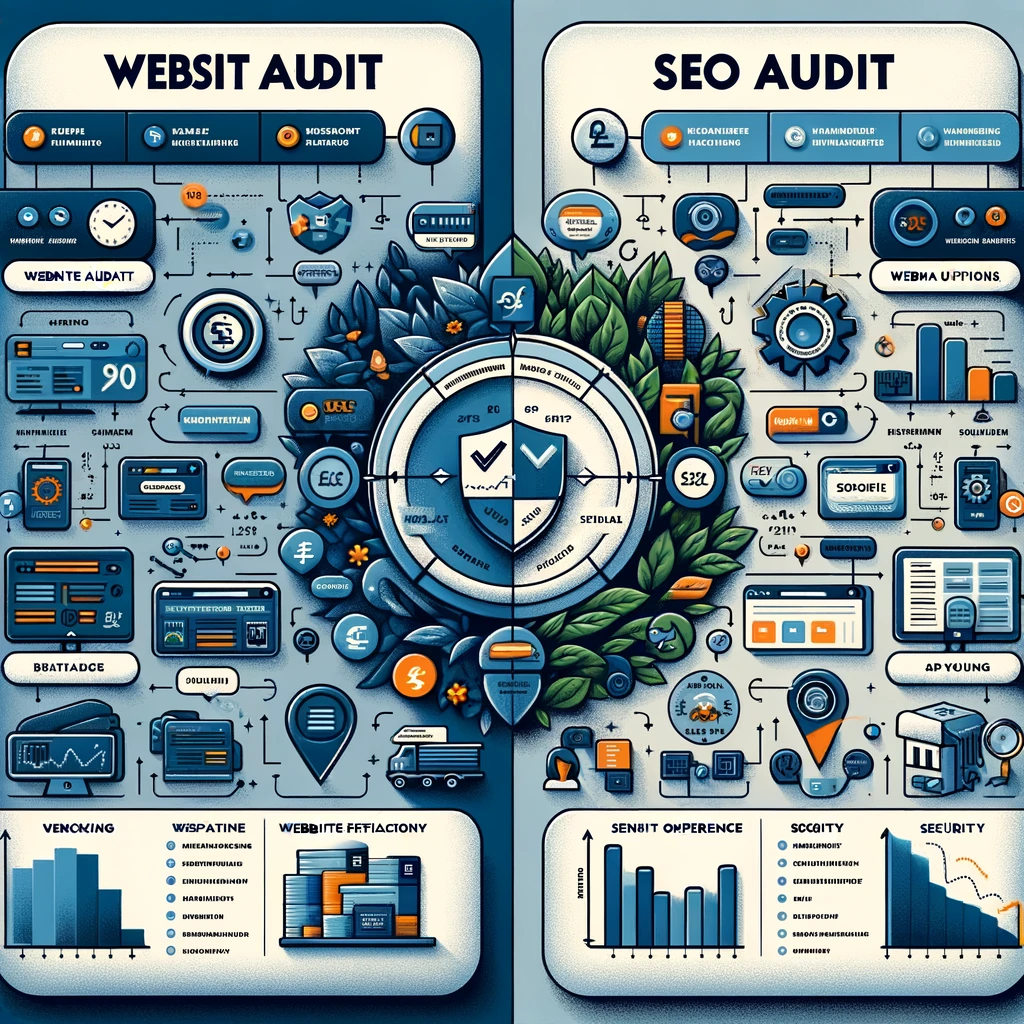 what is the difference between a website audit and seo audit