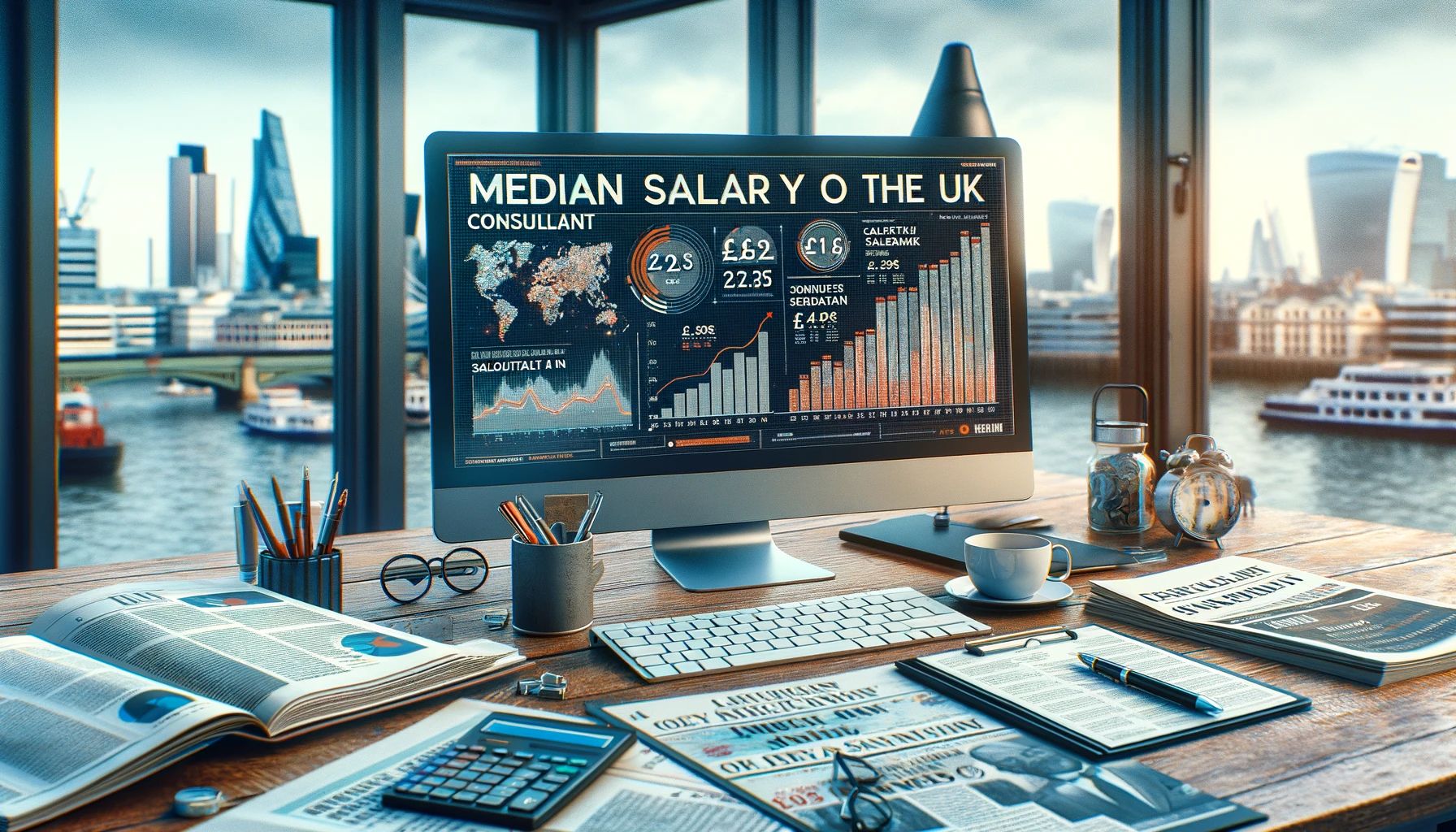 what is the median salary of a consultant
